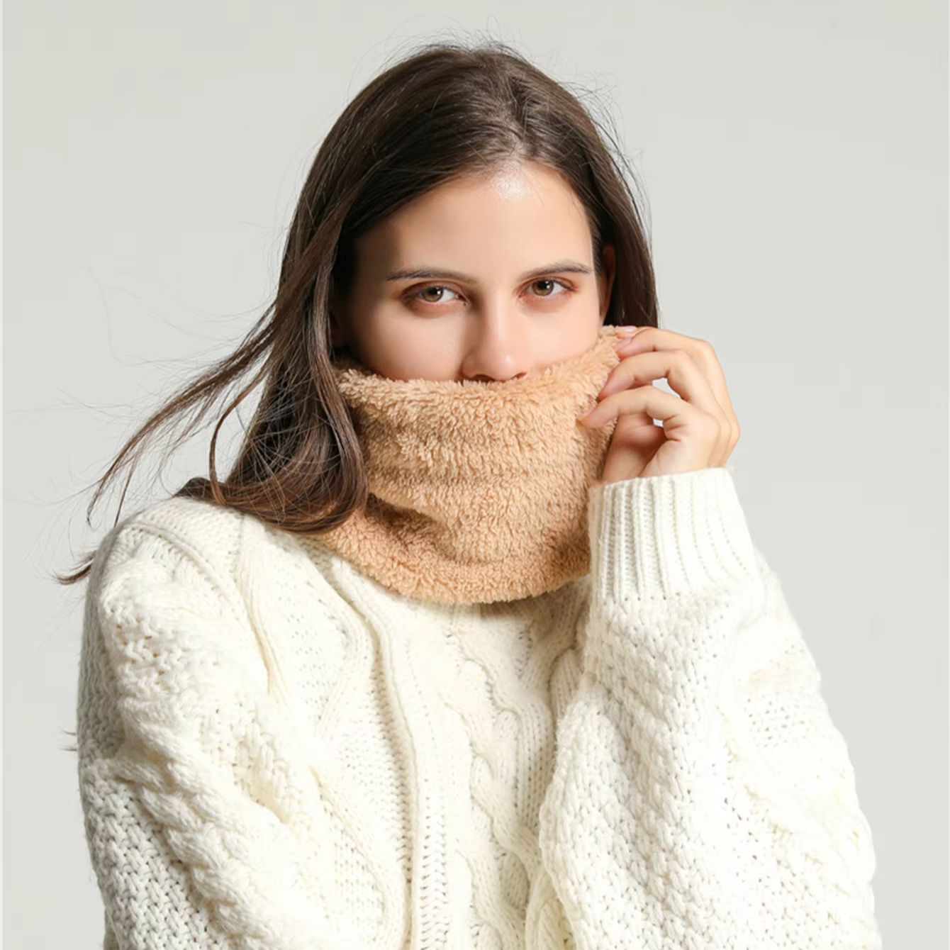Neck Gaiter Fleece - Codzienna, ciepła osłona na szyję z