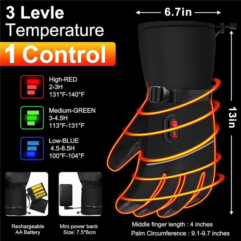 A07T – elektryczne rękawice gr – Hand Warmer Electric recenzja i cena