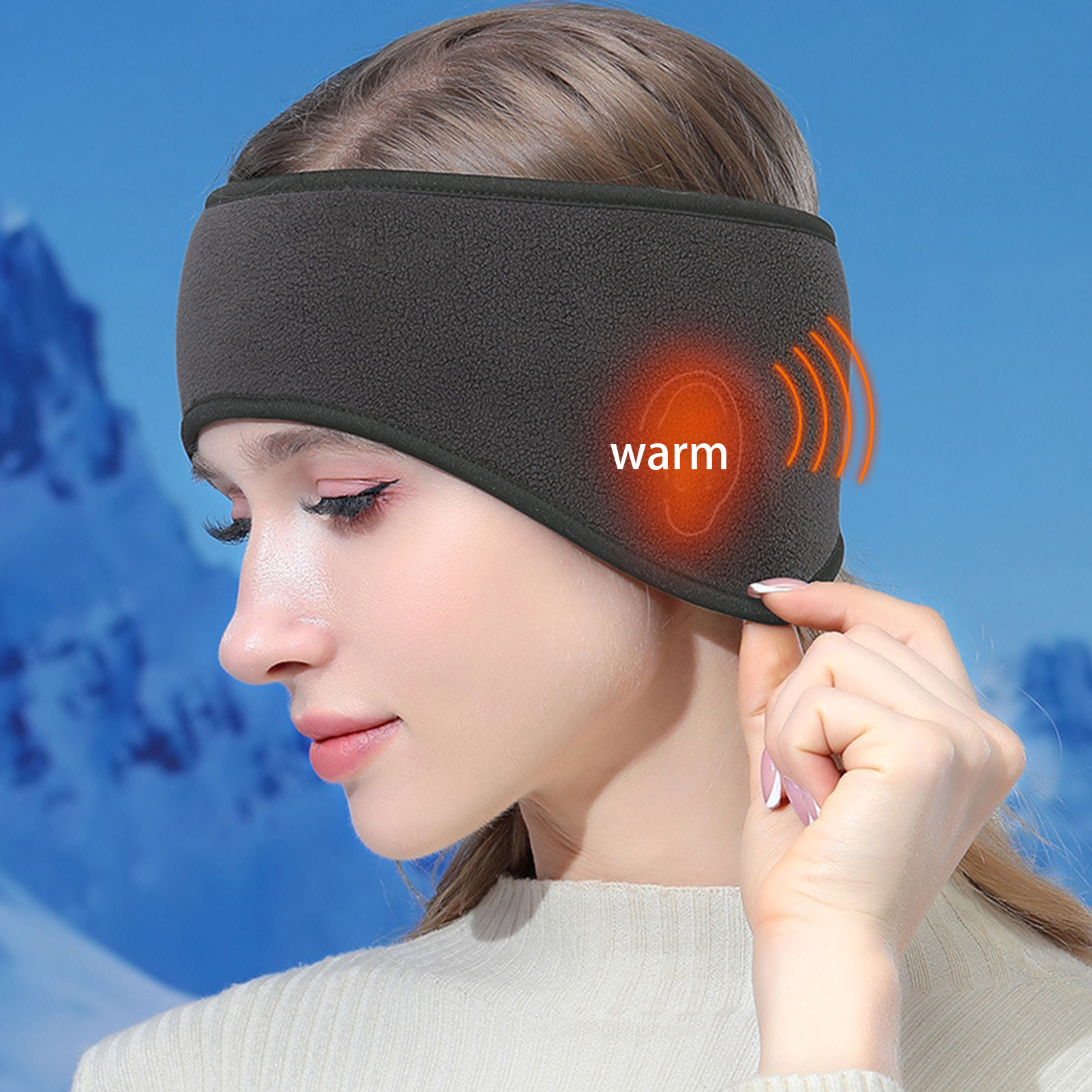 Zimowa opaska na głowę z ociep – Fleece Ear Warmer Band recenzja i cena