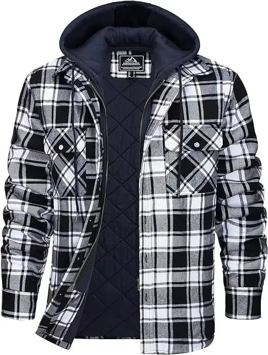 Męska flanelowa koszulowa kurt – Flannel Shirt Lined recenzja i cena